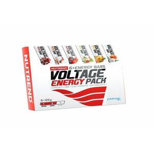 Nutrend Voltage Energy Bar Dárkové balení mix příchutí 6x65 g obraz