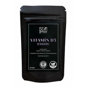 B-Fit Club Vitamín D3 2500 IU 90 tablet obraz