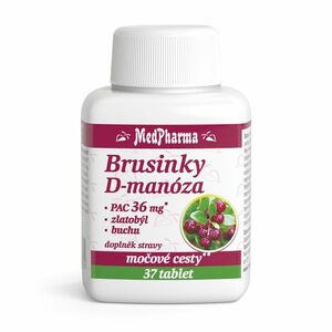 Medpharma Brusinky D-manóza 37 tablet obraz