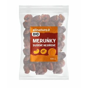 Allnature Meruňky sušené nesířené BIO 500 g obraz