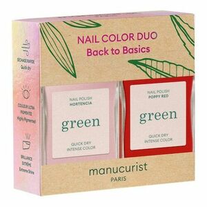 MANUCURIST - Nail Color Duo Back To Basics - Sada laků na nehty obraz