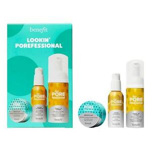 BENEFIT COSMETICS - Lookin’ POREfessional pore care kit - Mini odličovač, tónující pěna & krém obraz