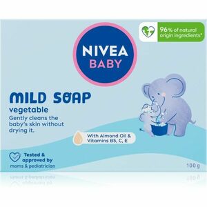 NIVEA BABY krémové mýdlo 100 g obraz