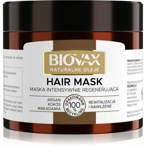 L’biotica Biovax Natural Oil revitalizační maska pro dokonalý vzhled vlasů 250 ml obraz