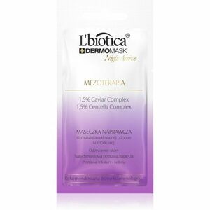 L’biotica DermoMask Night Active maska s účinkem mezoterapie 12 ml obraz