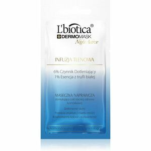 L’biotica DermoMask Night Active okysličující maska 12 ml obraz