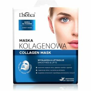 L’biotica Masks Collagen Platinium plátýnková maska s kolagenem 23 ml obraz