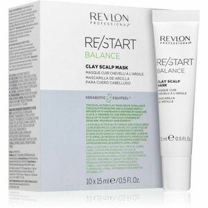 Revlon Professional Re/Start Balance jílová maska pro pokožku hlavy 10x15 ml obraz