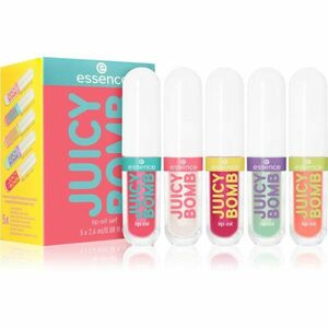 essence Juicy Bomb dárková sada na rty 5 ks obraz