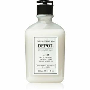 Depot No. 501 Moisturizing & Clarifying Beard Shampoo hydratační šampon na vousy 250 ml obraz