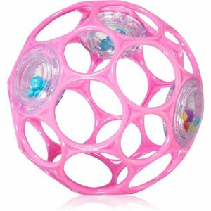 Oball Rattle chrastítko 0 m+ Dark pink 1 ks obraz