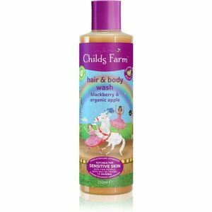 Childs Farm Hair & Body Wash mycí emulze na tělo a vlasy Blackberry & Organic Apple 250 ml obraz