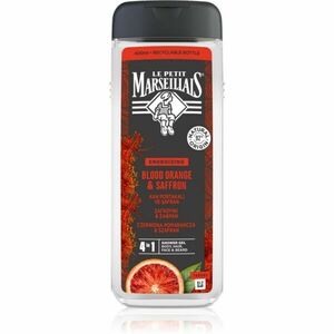 Le Petit Marseillais Blood Orange & Saffron sprchový gel 4 v 1 pro muže 400 ml obraz