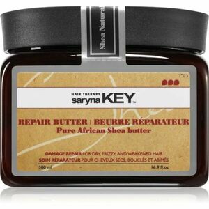 Saryna Key Pure African Shea Butter Damage Repair maska na vlasy s bambuckým máslem 500 ml obraz