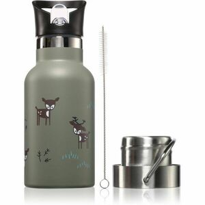 FRESK Nordic termoláhev Deer Olive 350 ml obraz