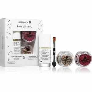 Nailmatic Pure Glitter sada se třpytkami 3 ks obraz