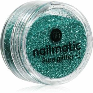 Nailmatic Pure Glitter třpytky na obličej i tělo Small Turquoise Glitter 3 g obraz