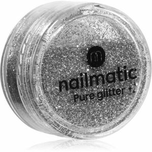 Nailmatic Pure Glitter třpytky na obličej i tělo Small Silver Glitter 3 g obraz