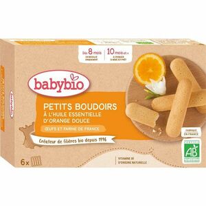 Babybio BIO sladký pomeranč piškoty 120 g obraz