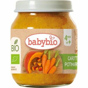 Babybio BIO mrkev a dýně dětský příkrm 130 g obraz