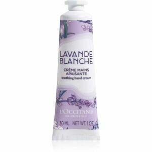 L’Occitane White Lavender zklidňující krém na ruce 30 ml obraz