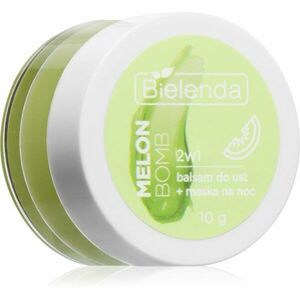 Bielenda Lip Care Lip Balm + Night Mask balzám na rty s vůní Melon Bomb 10 g obraz