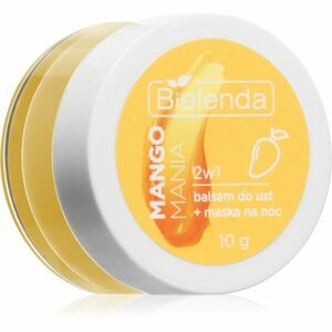 Bielenda Lip Care Lip Balm + Night Mask balzám na rty s vůní Mango Mania 10 g obraz