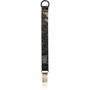 Bjällra of Sweden Pacifier Clip klip na dudlík Black Golden 1 ks obraz