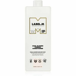 label.m Cool Blonde Conditioner hydratační kondicionér neutralizující žluté tóny 1000 ml obraz