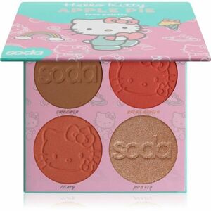 Hello Kitty Apple Pie Face Palette paletka na tvář 12 g obraz