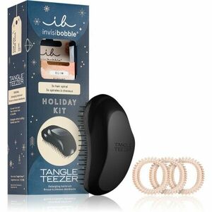 invisibobble x Tangle Teezer Holiday Kit sada (pro dokonalý vzhled vlasů) obraz