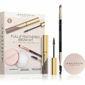 Anastasia Beverly Hills Full & Feathered Brow Kit Mini sada na obočí odstín Taupe obraz