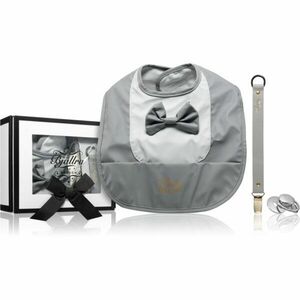 Bjällra of Sweden Gift Set Grey Bow dárková sada (pro miminka) obraz