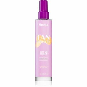 Fanola FAN touch KEEP ME BRIGHT sprej pro lesk a hebkost vlasů 100 ml obraz