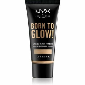 NYX Professional Makeup Born To Glow tekutý rozjasňující make-up odstín 6.3 Wam Vanilla 30 ml obraz