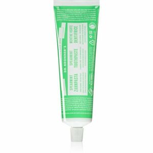 Dr. Bronner’s Spearmint zubní pasta bez fluoridu 105 ml obraz