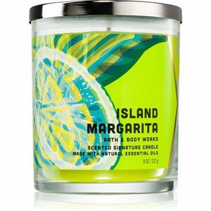 Bath & Body Works Island Margarita vonná svíčka s esenciálními oleji 227 g obraz