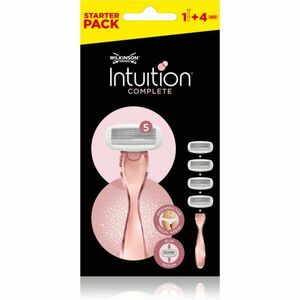 Wilkinson Sword Intuition Complete holicí strojek + náhradní hlavice 4 ks obraz