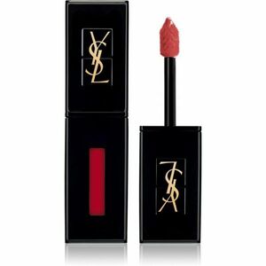 Yves Saint Laurent Vernis À Lèvres Vinyl Cream lesk na rty s krémovou texturou odstín 411 Rhytm Red 5.5 ml obraz