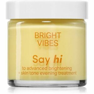 Say Hi Bright Vibes rozjasňující krém pro sjednocení barevného tónu pleti 50 ml obraz