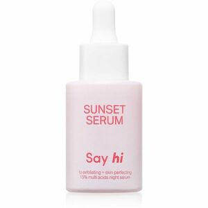 Say Hi Sunset AHA exfoliační sérum s revitalizačním účinkem 30 ml obraz