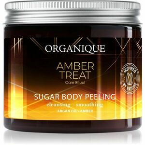 Organique Amber Treat zjemňující cukrový peeling 200 ml obraz