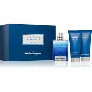 Ferragamo Acqua Essenziale Blu dárková sada pro muže obraz