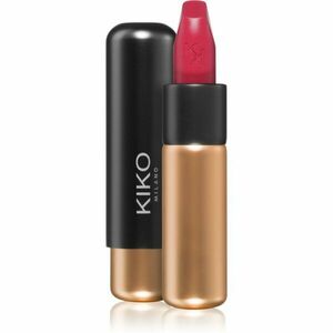 KIKO Milano Velvet Passion krémová rtěnka s matným efektem odstín 345 Lacquer Red 3, 5 g obraz