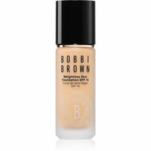 Bobbi Brown Weightless Skin Foundation SPF 15 dlouhotrvající make-up s hydratačním účinkem odstín Natural Tan 30 ml obraz