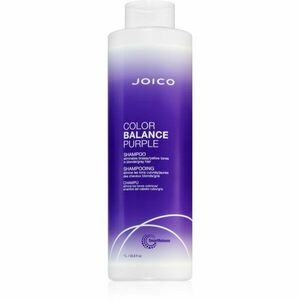 Joico Color Balance Purple Shampoo fialový šampon neutralizující žluté tóny 1000 ml obraz