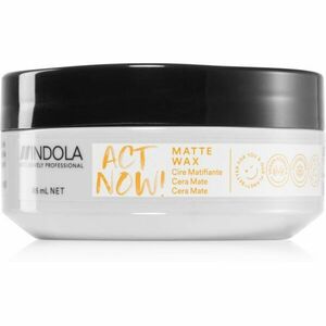 Indola Act Now! Matte Wax matující vosk na vlasy 85 ml obraz