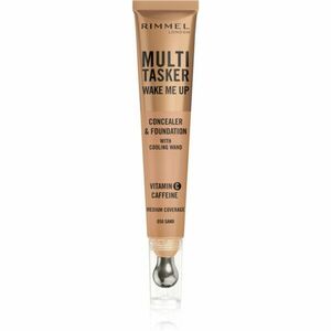 Rimmel Multi-Tasker Wake Me Up make-up a korektor pro rozjasnění pleti odstín 50 Sand 20 ml obraz