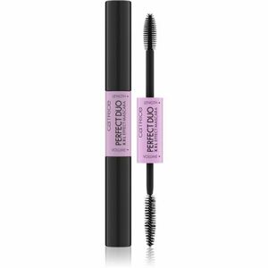 Catrice Perfect Duo XXL Effect objemová a prodlužující řasenka 2 v 1 odstín Black 8 ml obraz