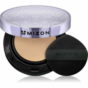 Mizon Vegan Collagen Cushion SPF38 PA++ dlouhotrvající make-up v houbičce s vysokou UV ochranou odstín #21 Light Beige 2x15 g obraz